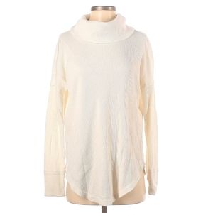 Maeve Cream Cowl Neck Sweater